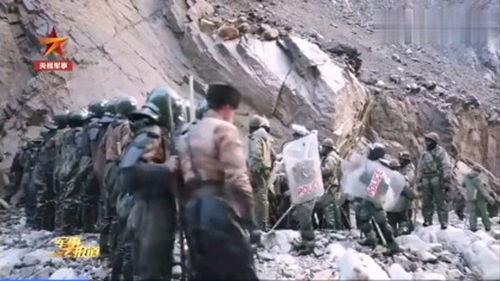 中印最新冲突视频,紧张局势下的对峙瞬间